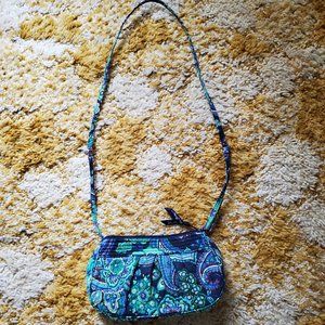 Vera Bradley Paisley Pattern Crossbody Purse